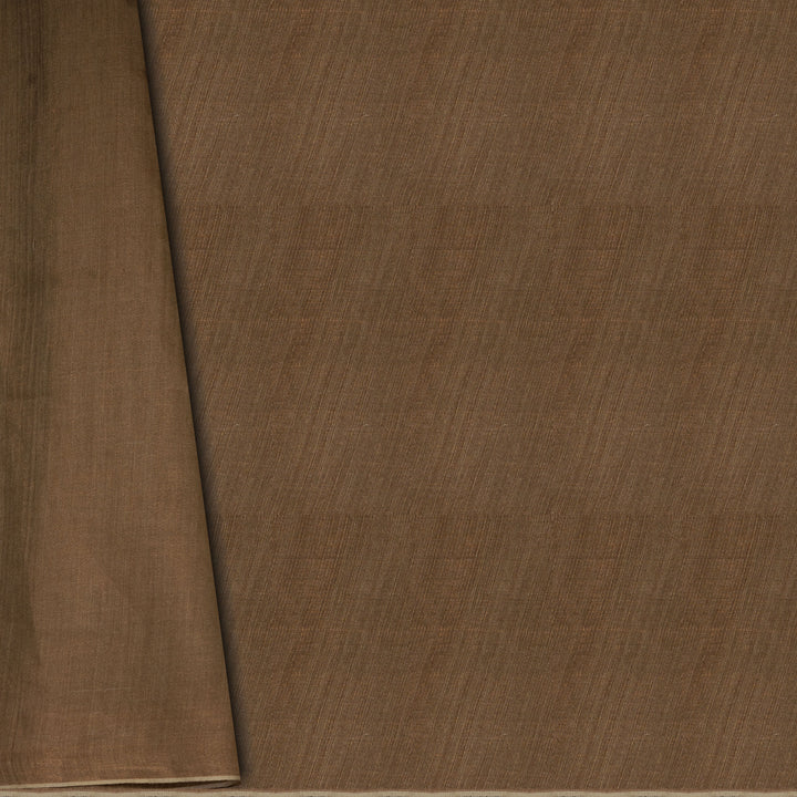 Handwoven moss green matka tissue silk Saree- 3112N027001DSC