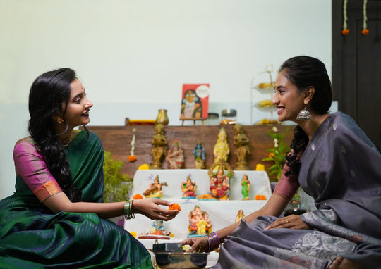 Beyond the Rainbow: Slaying Your Navratri Saree Looks Like a Pro