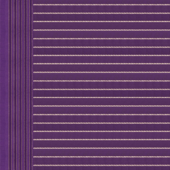 Handwoven Purple and Blue Banarasi Organza Silk Saree - 2395N028787DSC