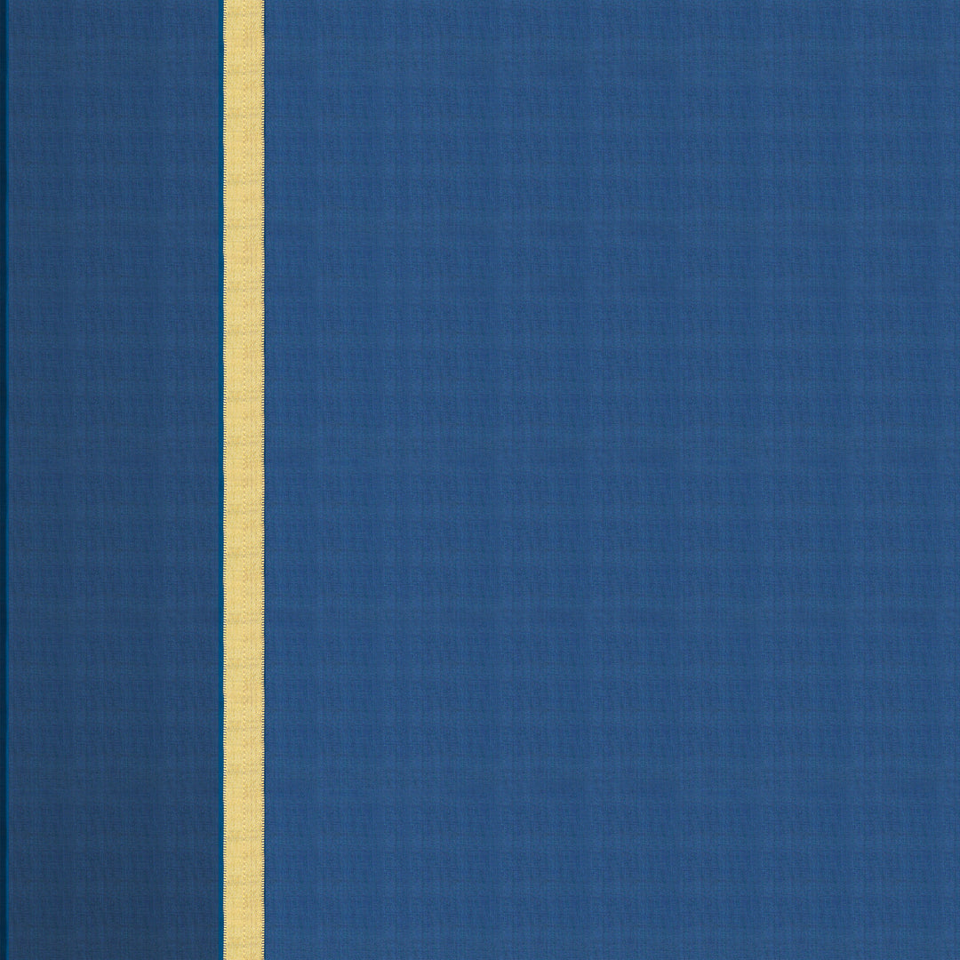 Handwoven Blue Kanjivaram Silk Saree - 2446T012291DSC