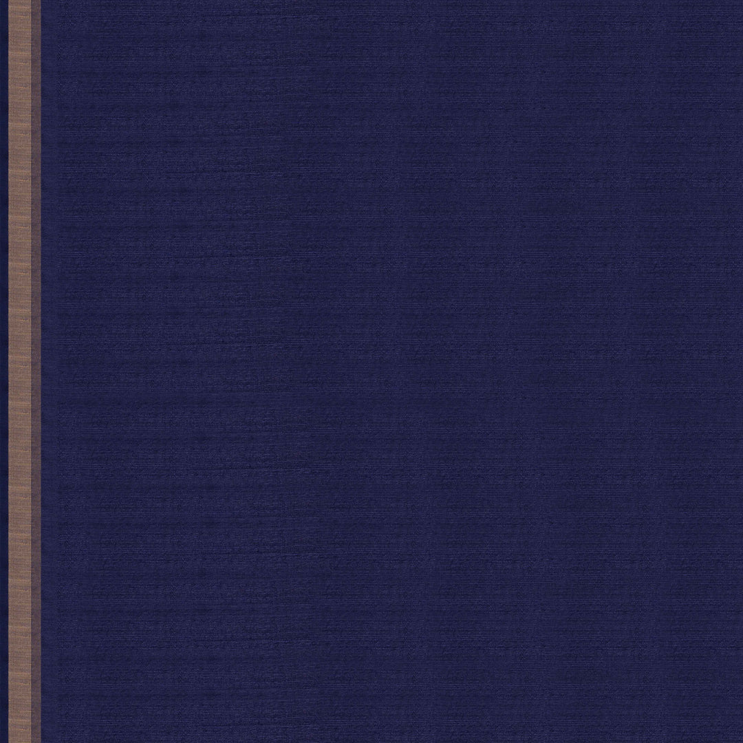 Handwoven Blue Dupion Soft Silk Saree - 2621T011535DSC