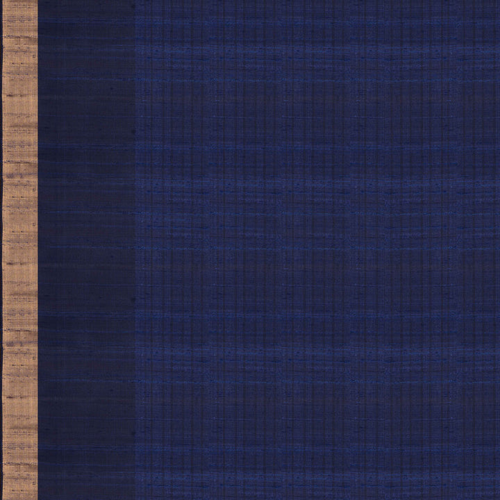 Handwoven Blue Soft Silk Saree - 2625T011417DSC