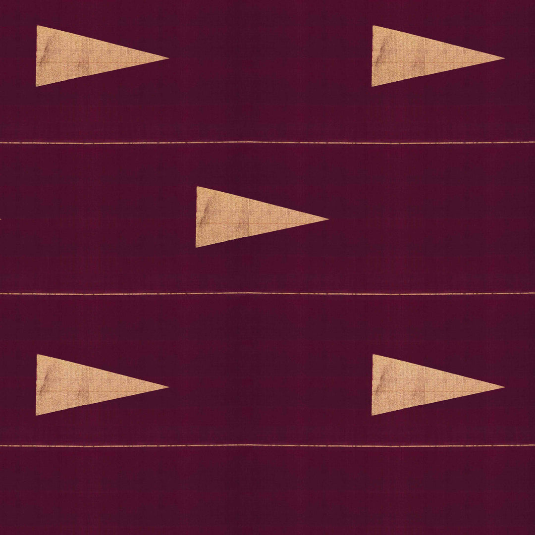 Handwoven Burgundy Soft Silk Saree - 2618T011926DSC