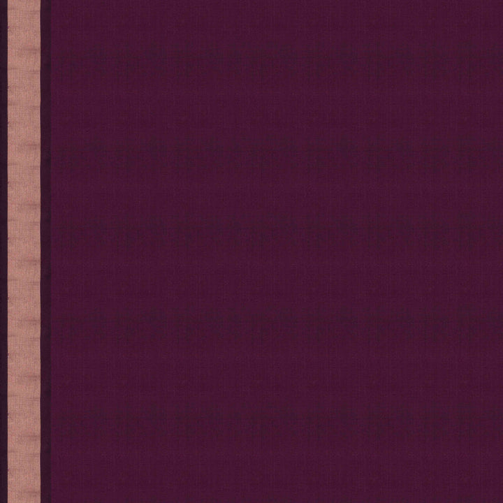 Handwoven Lavender with Purple Soft Silk Saree - 2629T012125DSC