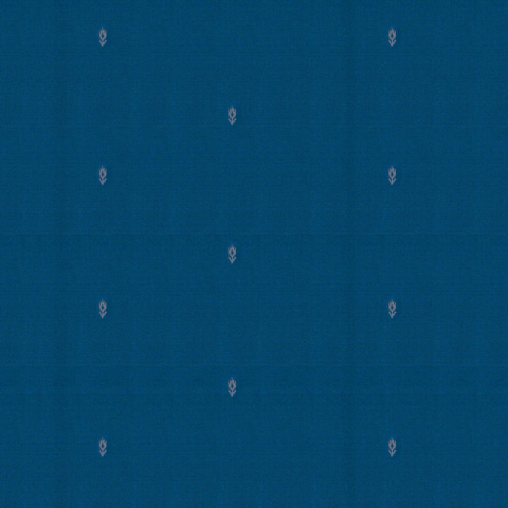 Handwoven Blue Soft Silk Saree- 2630T012124DSC