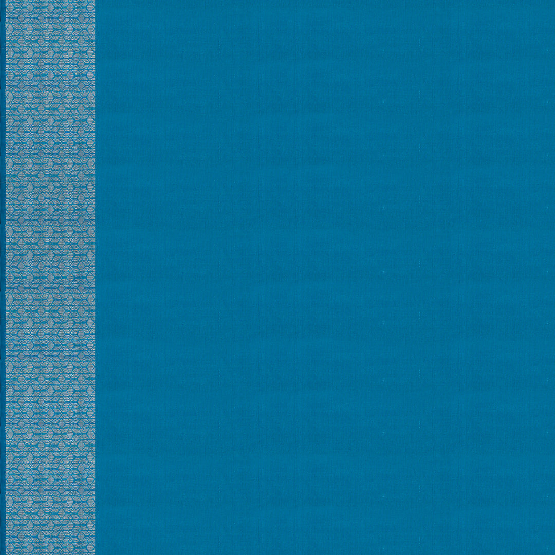 Handwoven Blue Upadda Soft Silk Saree - 2696T012976DSC