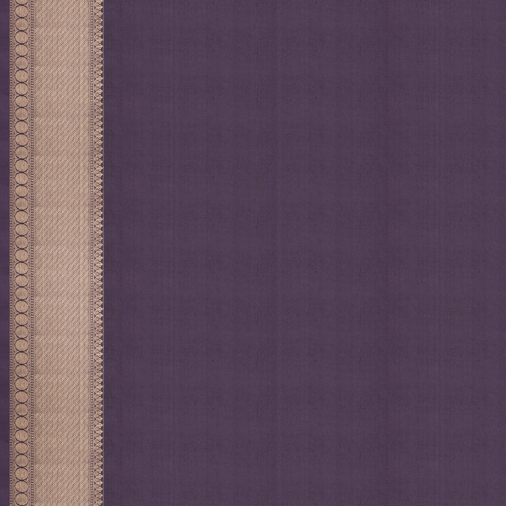 Handwoven Lavendar Upadda Soft Silk Saree - 2704T012887DSC
