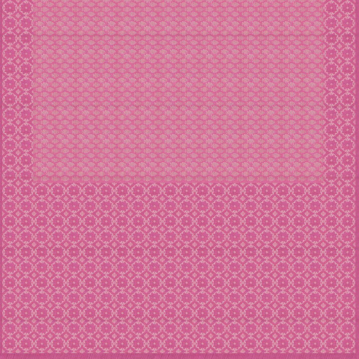 Handwoven Pink Uppada Soft Silk Saree - 2756T012959DSC