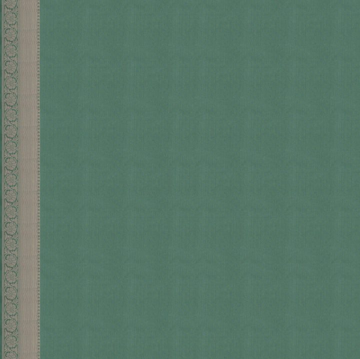 Handwoven Green Uppada Soft Silk Saree - 2760T012983DSC
