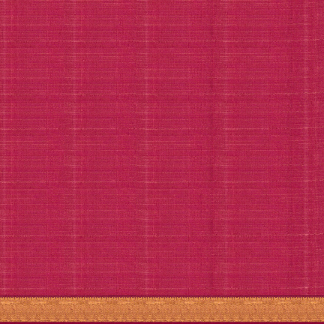 Handwoven Blue with Pink Kanjivaram Silk Saree - 2671T012539DSC