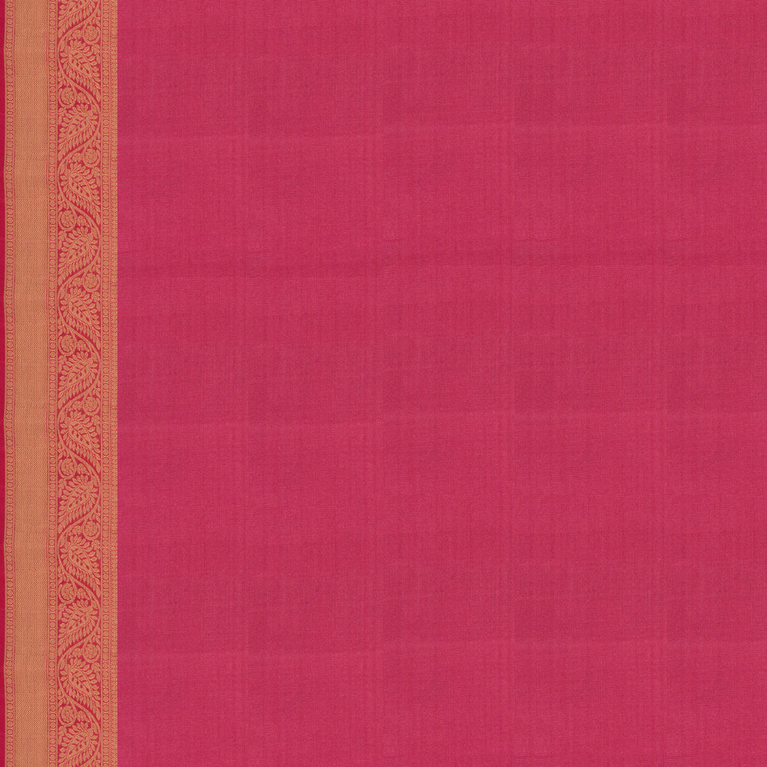 Handwoven Peach with Pink Ikat Soft Silk Saree - 2678N034172DSC