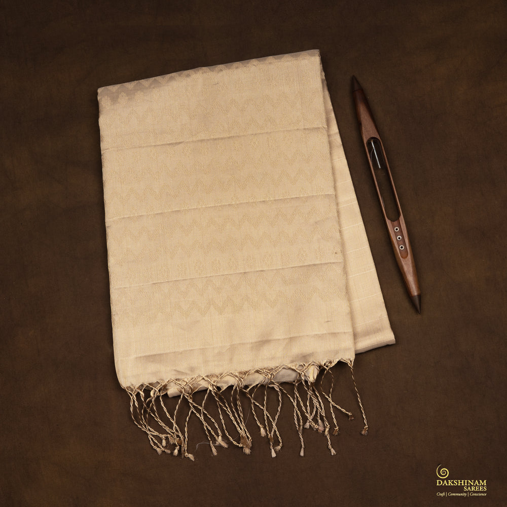 Folded Handwoven Soft Silk Saree 