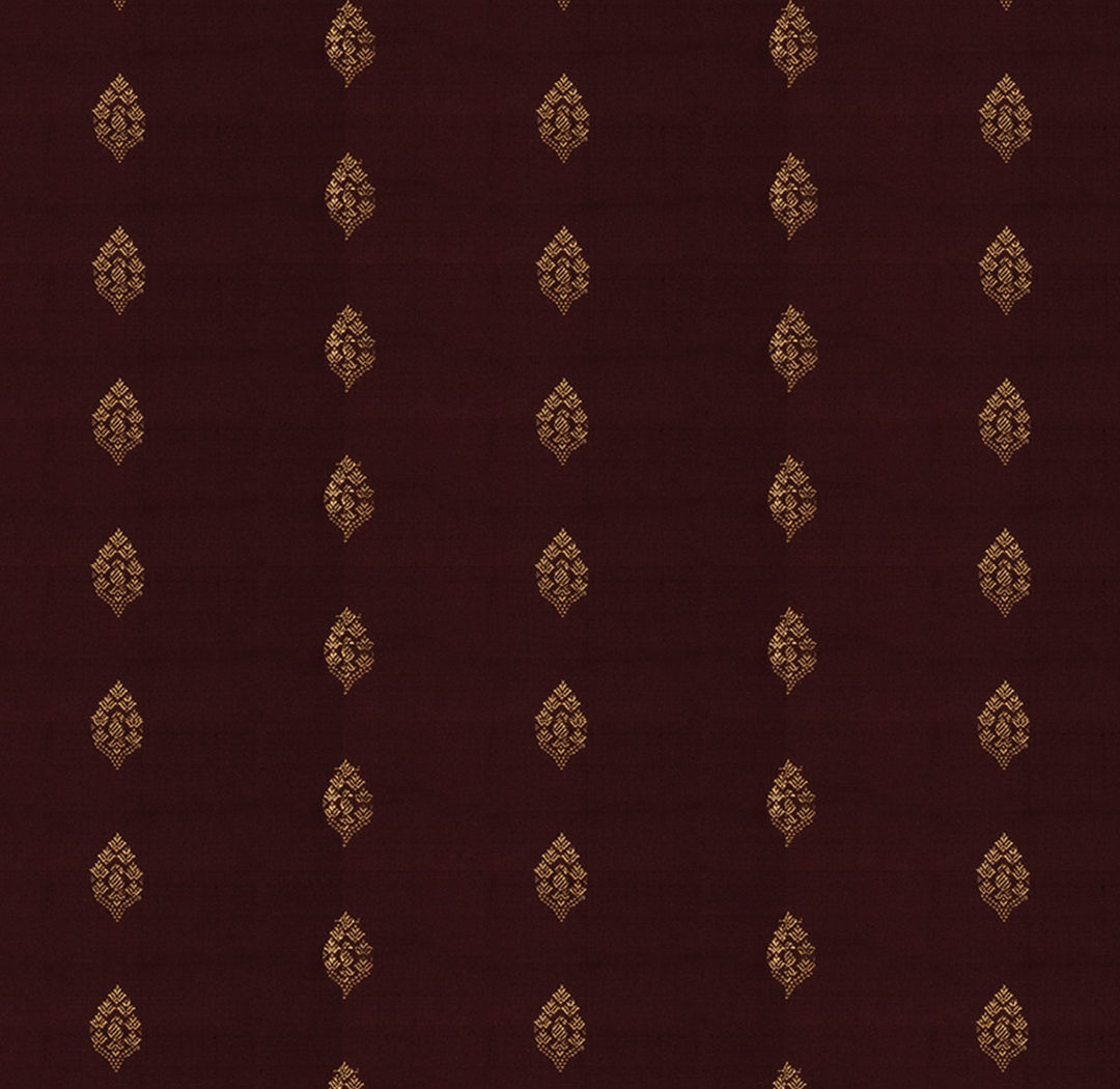 Body design of Handwoven Gadwal Silk Saree