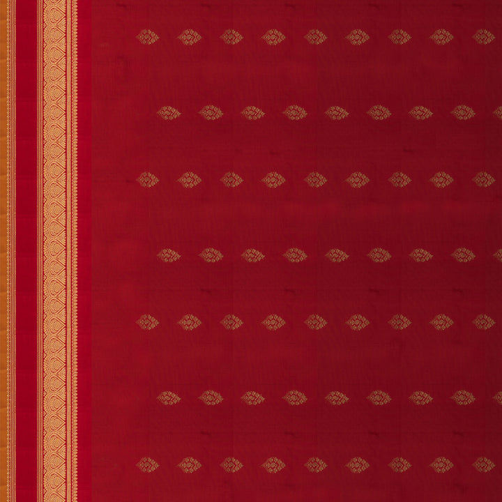 Blouse of Handwoven Gadwal Silk Saree