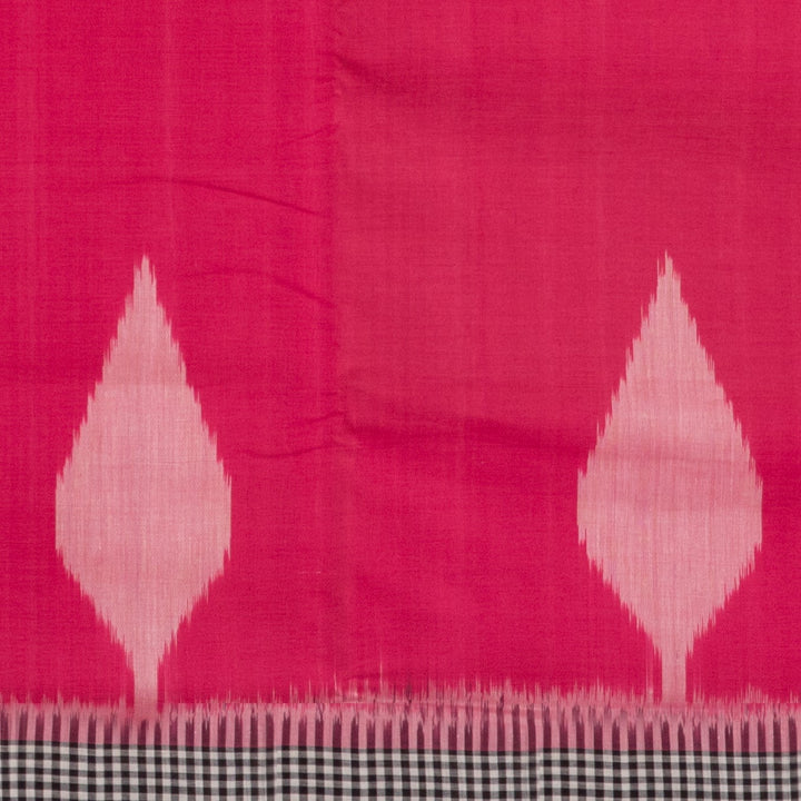 Body Desgin of Handwoven Ikat Cotton Saree