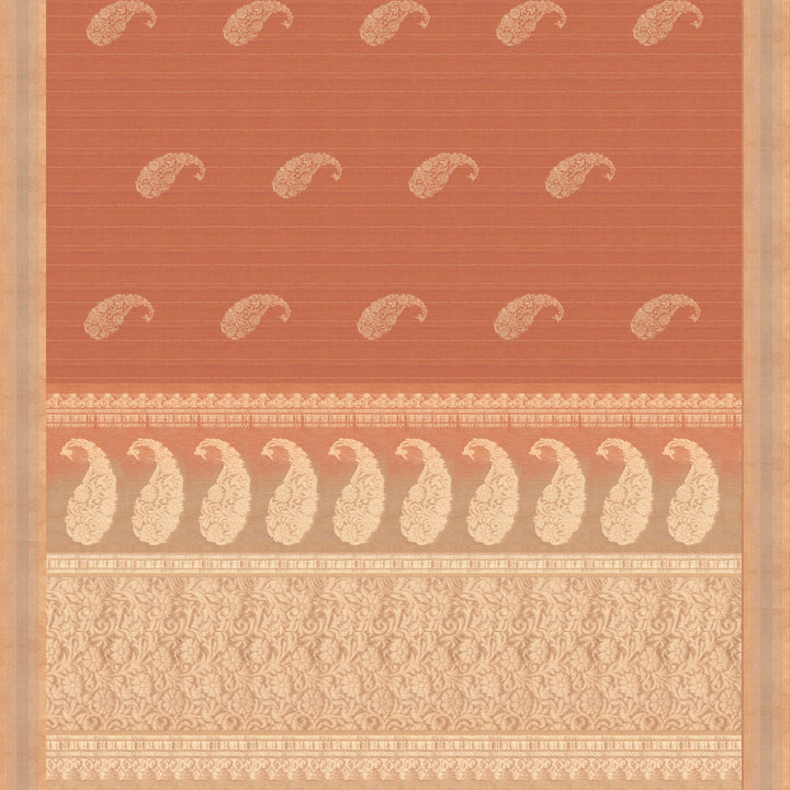 Pallu of Handwoven Silk Cotton Saree