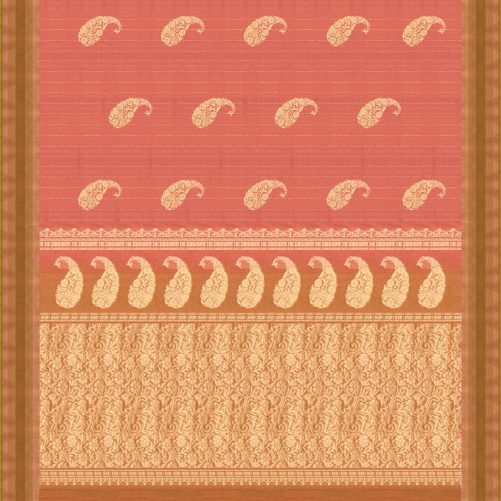 Pallu of  Handwoven Silk Cotton Saree