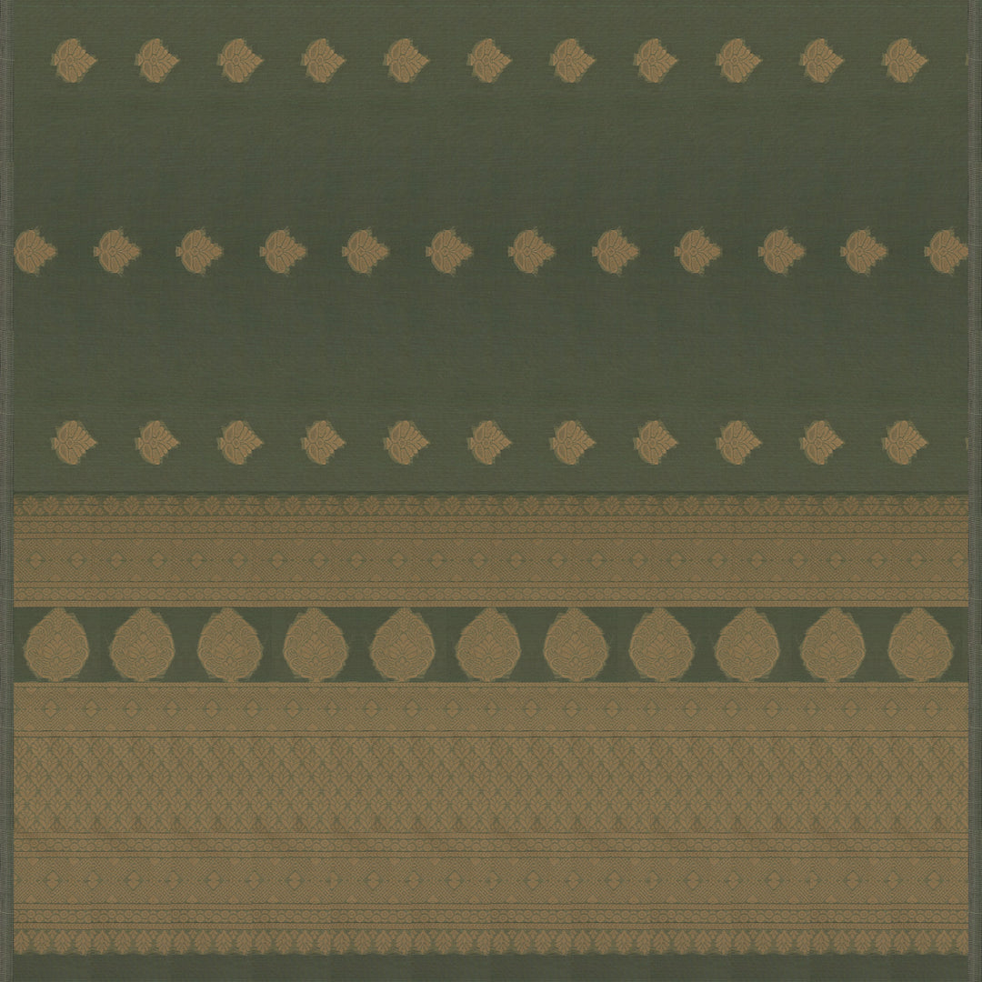 Pallu of Handwoven South Cotton Saree