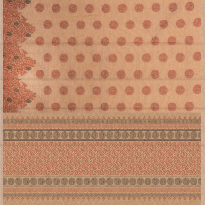 Pallu of Handwoven South Cotton Saree