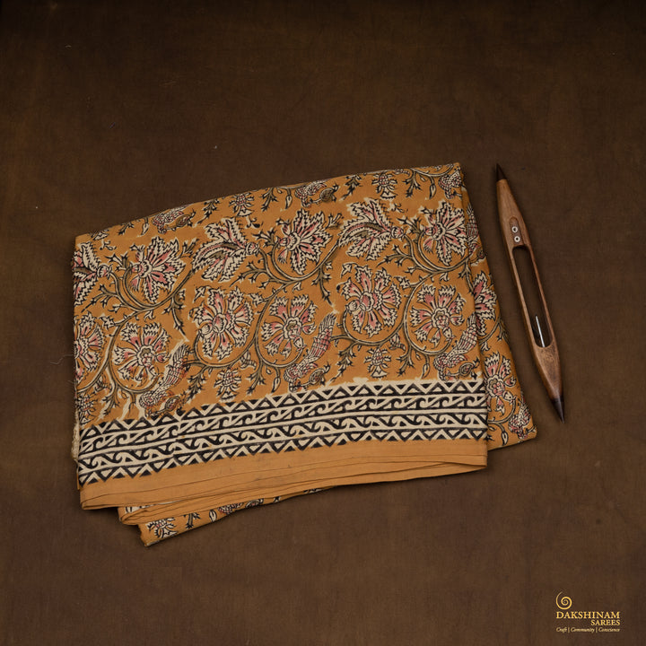 Folded  Handwoven Modal Silk Saree