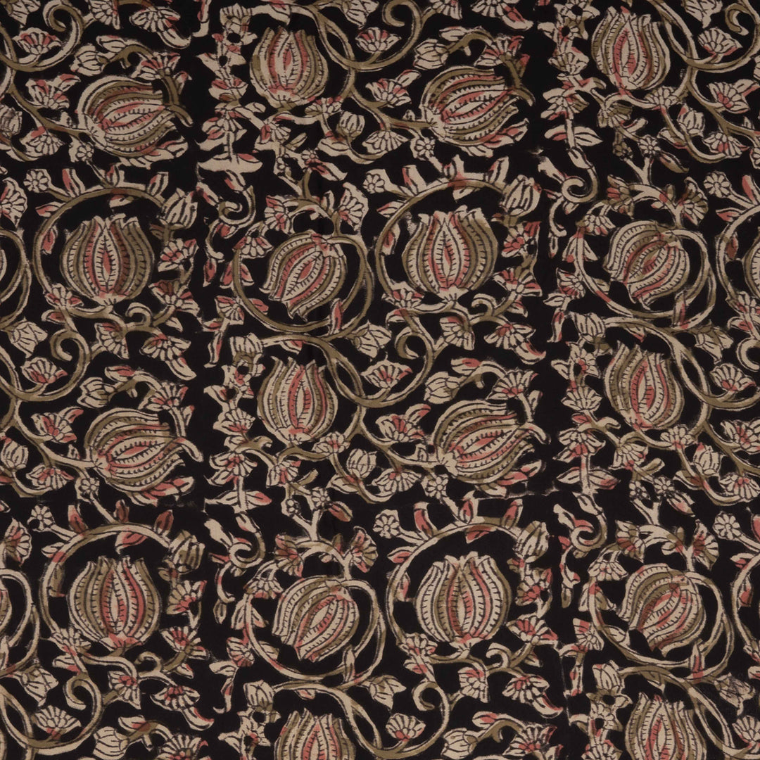 Body design of Handwoven Maroon with multi-colour Modal Silk Saree