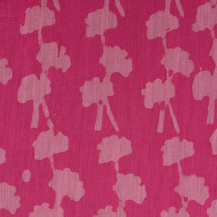 Body design of Handwoven Pink Chanderi Silk Saree