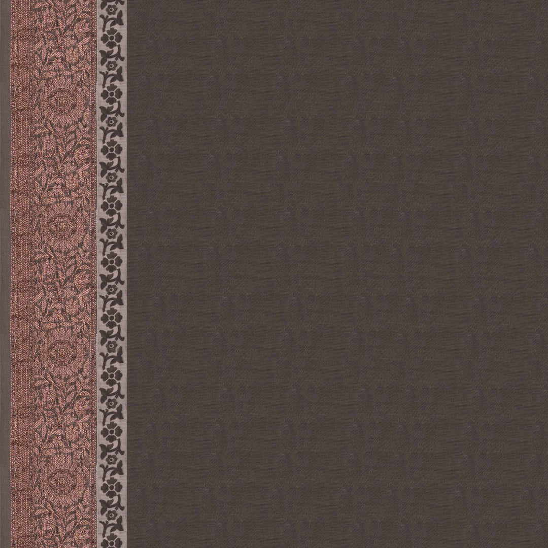 Blouse of Handwoven Grey Chanderi Silk Saree