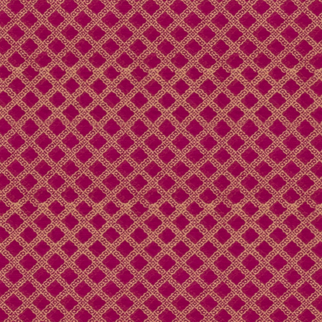Body design Handwoven Pink Chanderi Silk Saree