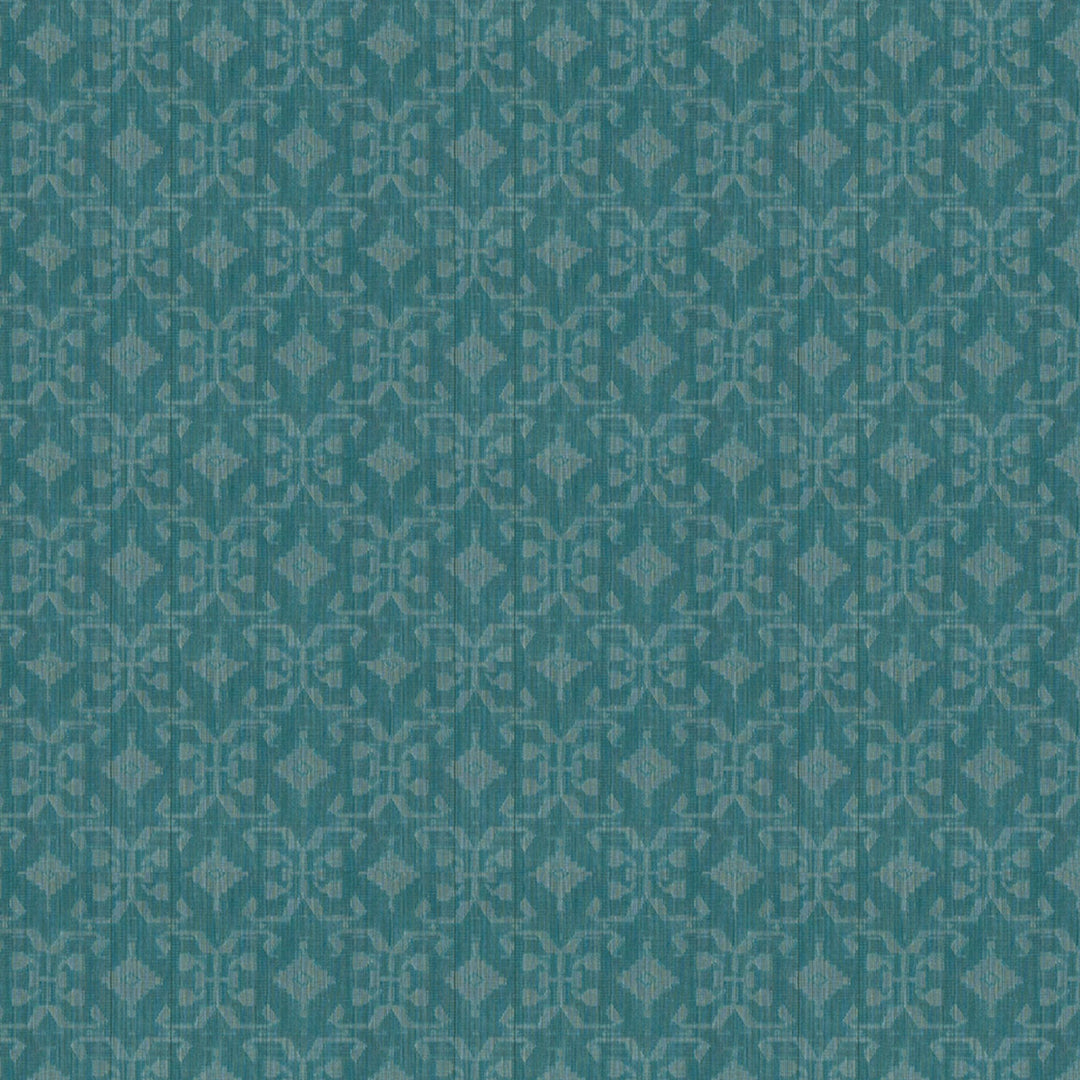 Handwoven Aqua blue South Cotton Saree - 2942T014594DSC
