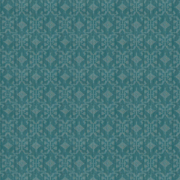 Handwoven Aqua blue South Cotton Saree - 2942T014594DSC