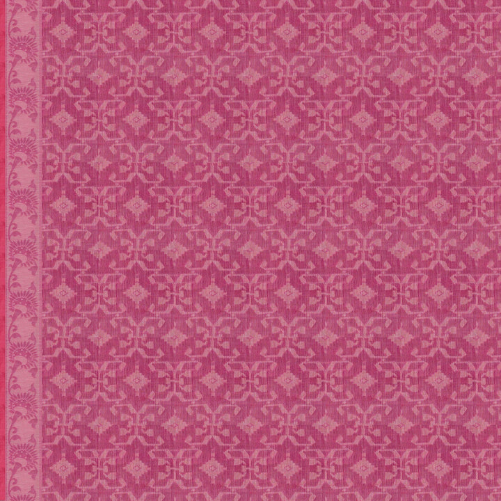 Handwoven Pink South Cotton Saree - 2944T014595DSC