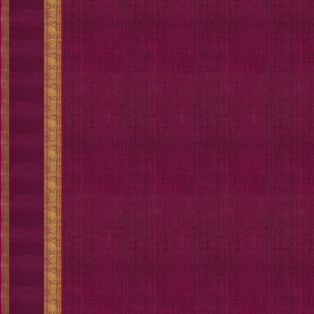 Blouse with Solid purple color swatch with a gold border