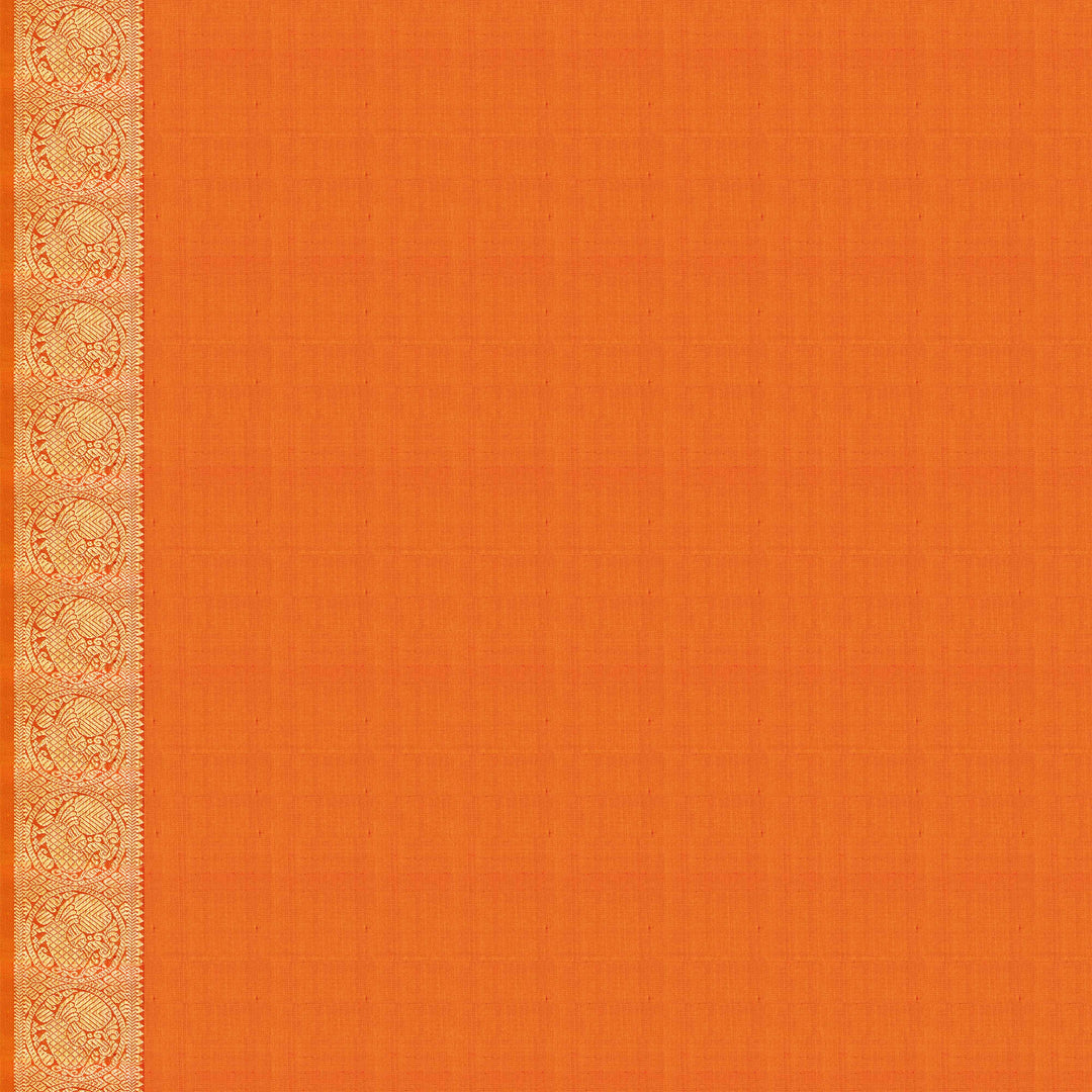 Blouse of Handwoven Kanjivaram silk Saree
