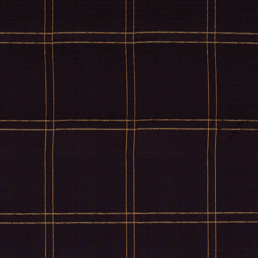 Handwoven Midnight blue with red Korvai Kanjivaram silk Saree- 2976T008973DSC