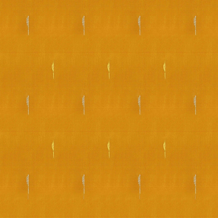 Handwoven Yellow with Red Korvai Kanjivaram silk Saree- 2981T012560DSC