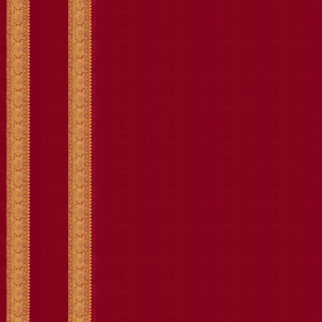 Blouse of Handwoven Korvai Kanjivaram silk Saree
