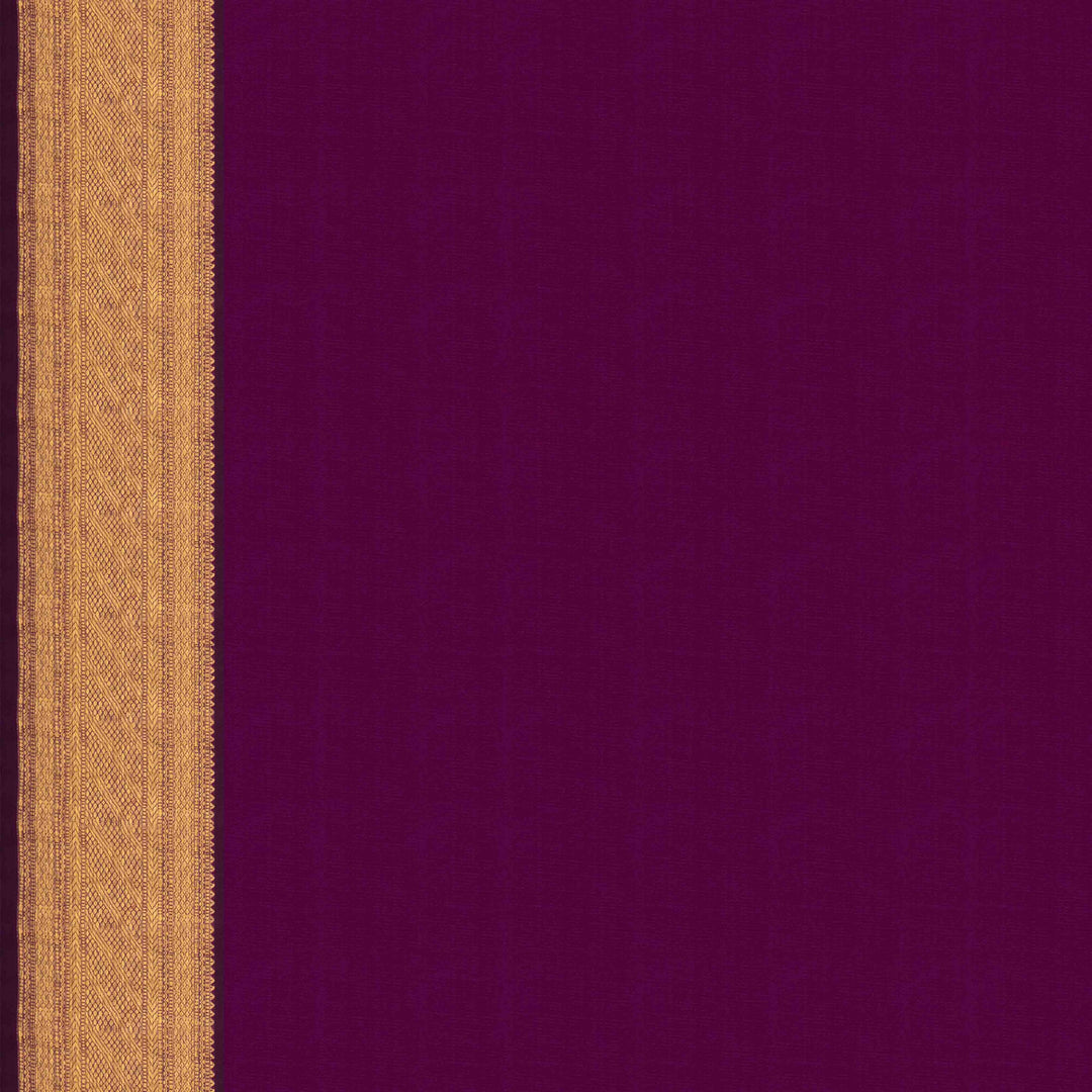 Blouse of Handwoven Korvai Kanjivaram silk Saree