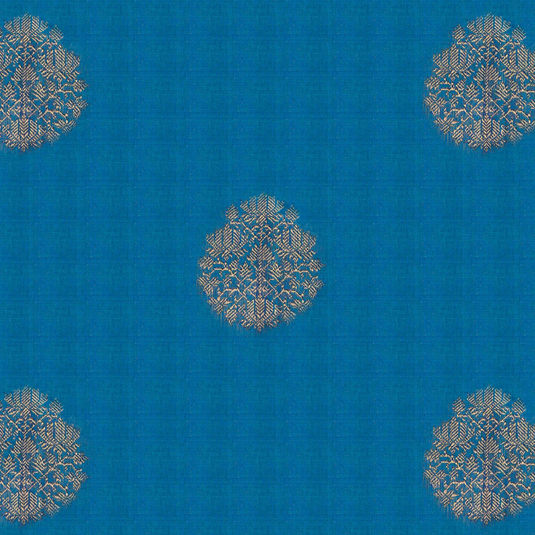 Body design of Handwoven Korvai Kanjivaram silk Saree