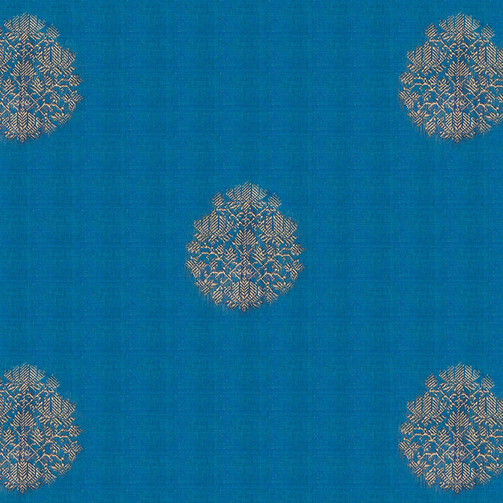 Body design of Handwoven Korvai Kanjivaram silk Saree