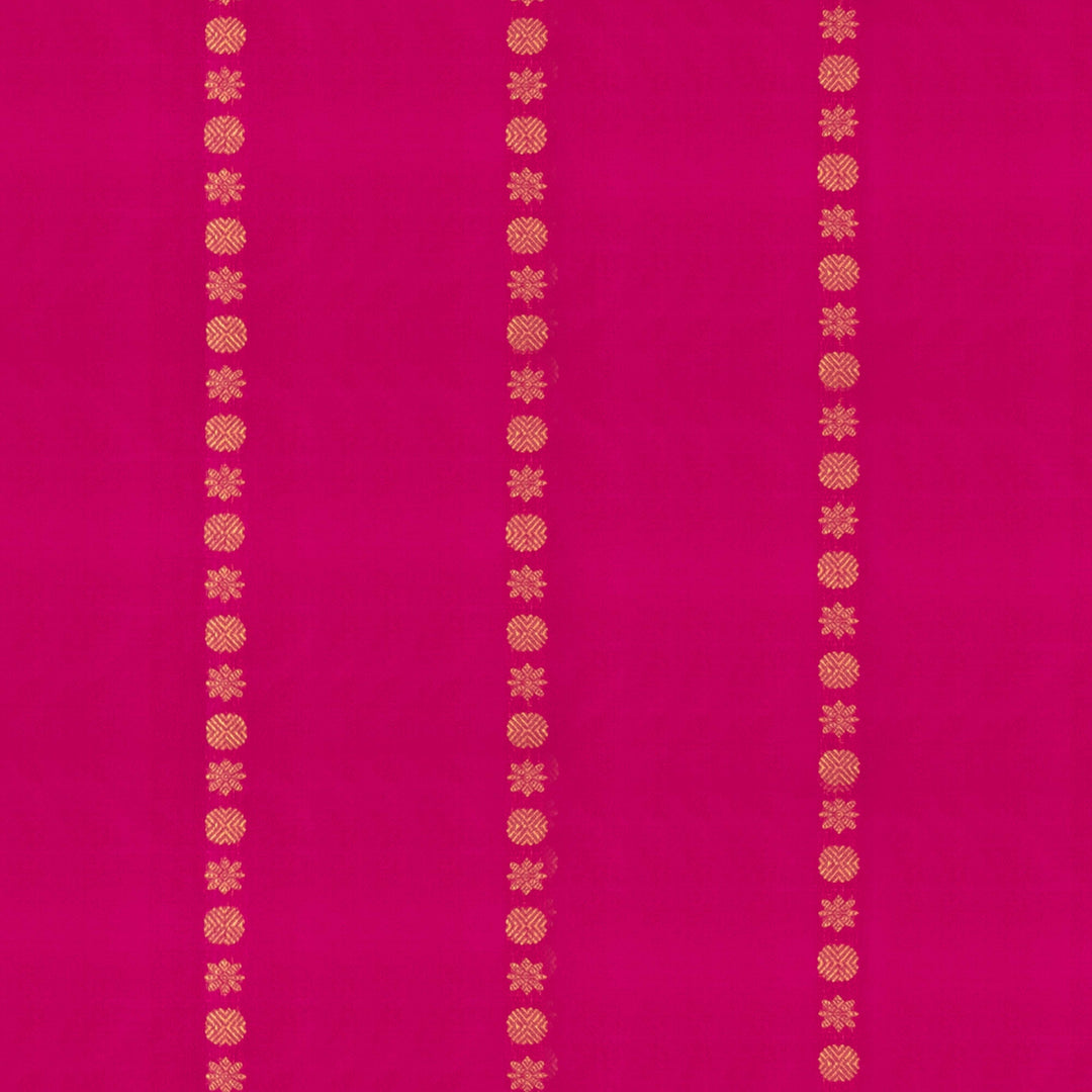 Body design of Handwoven Korvai Kanjivaram silk Saree