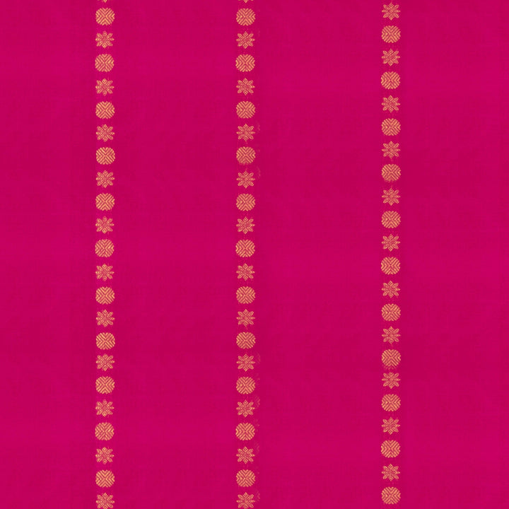 Body design of Handwoven Korvai Kanjivaram silk Saree