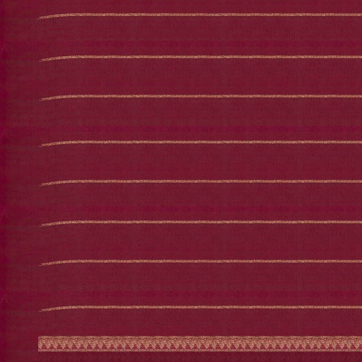 Blouse of  Handwoven Banarasi organza silk Saree