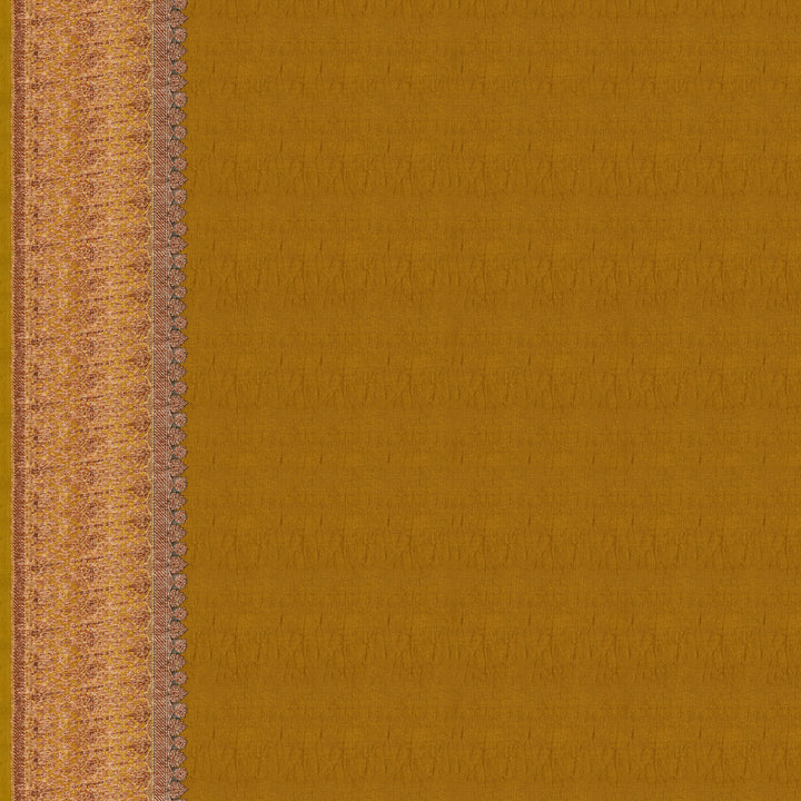 Blouse of Handwoven Banarasi organza silk Saree