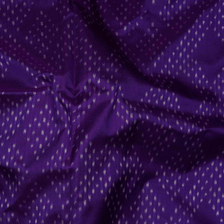 Body design of  Handwoven Ikat Silk Saree