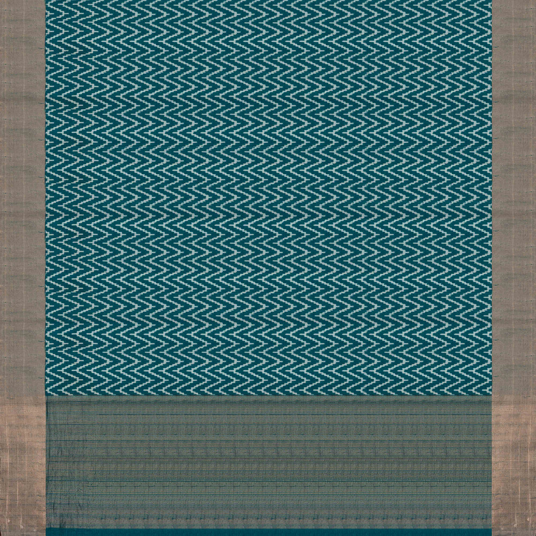 Pallu Handwoven Dupion soft silk Saree