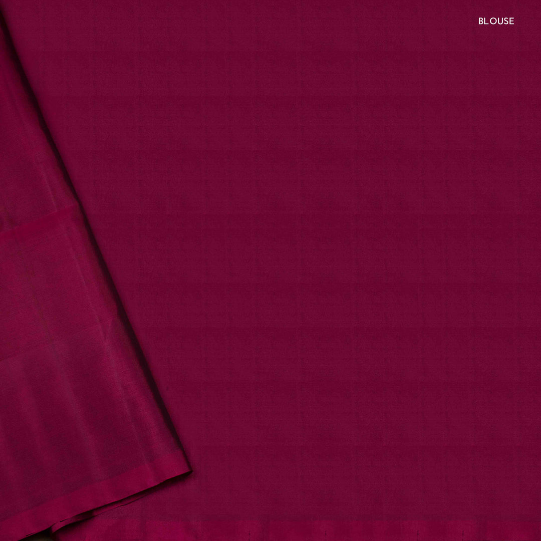 Blouse of Handwoven soft silk Saree