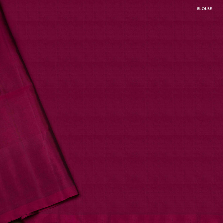 Blouse of Handwoven soft silk Saree