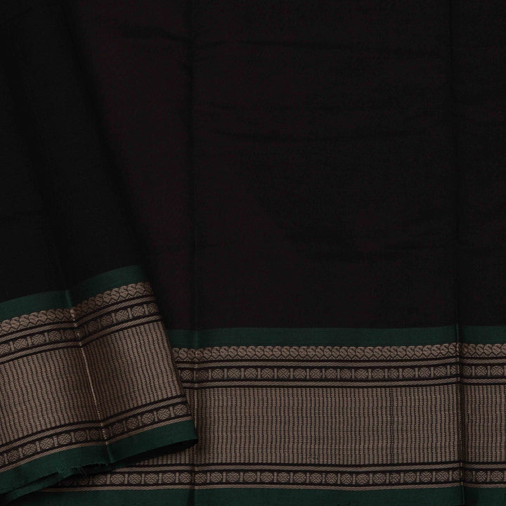 Body design of  Handwoven Checks Kanjivaram Cotton Saree