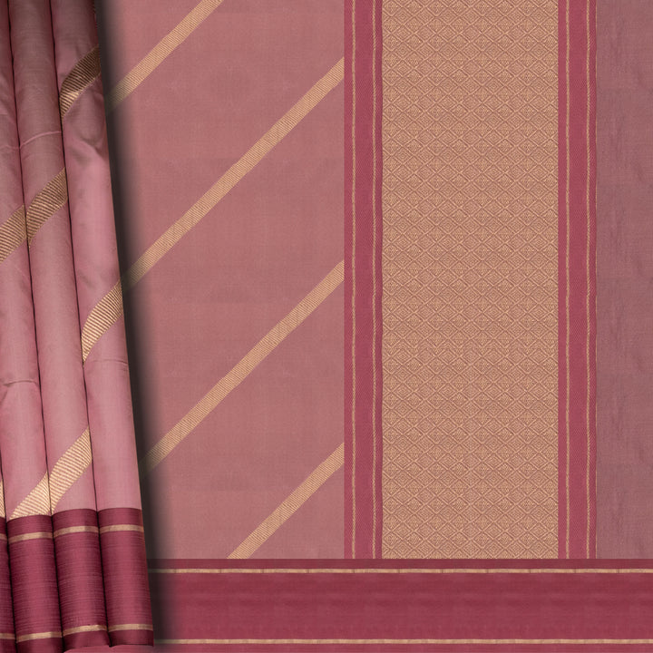 Textured fabric with maroon and beige pattern
