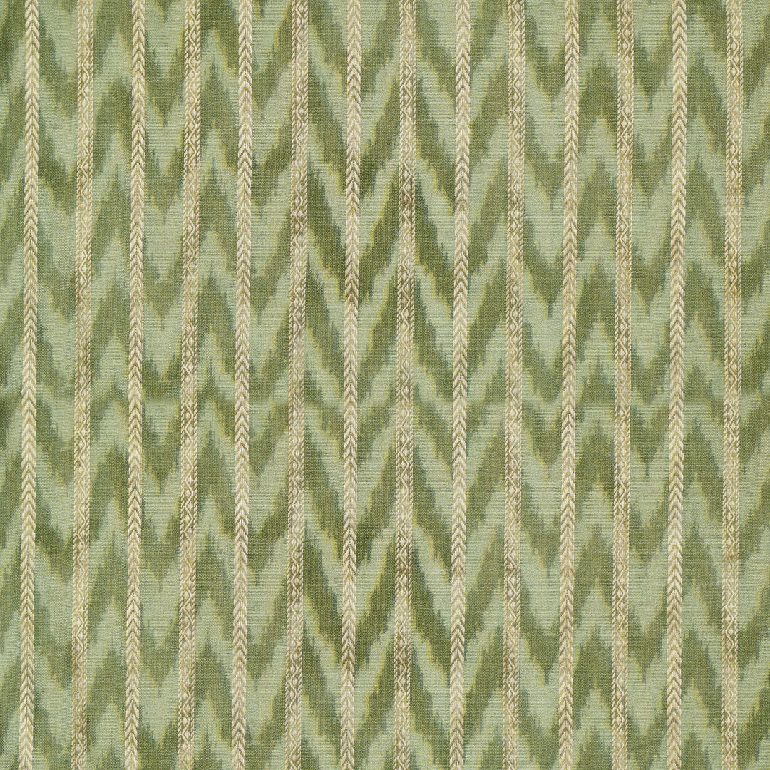Handwoven Green Banarasi Fabric - 21T006259DSC